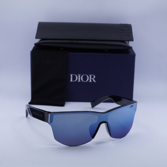 Final Price! Dior DIORXTREM M2U 10A4 Black/Blue Sunglasses - Picture 4 of 9